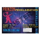 Ticket-Prinzenproklamation - 20.11.2021